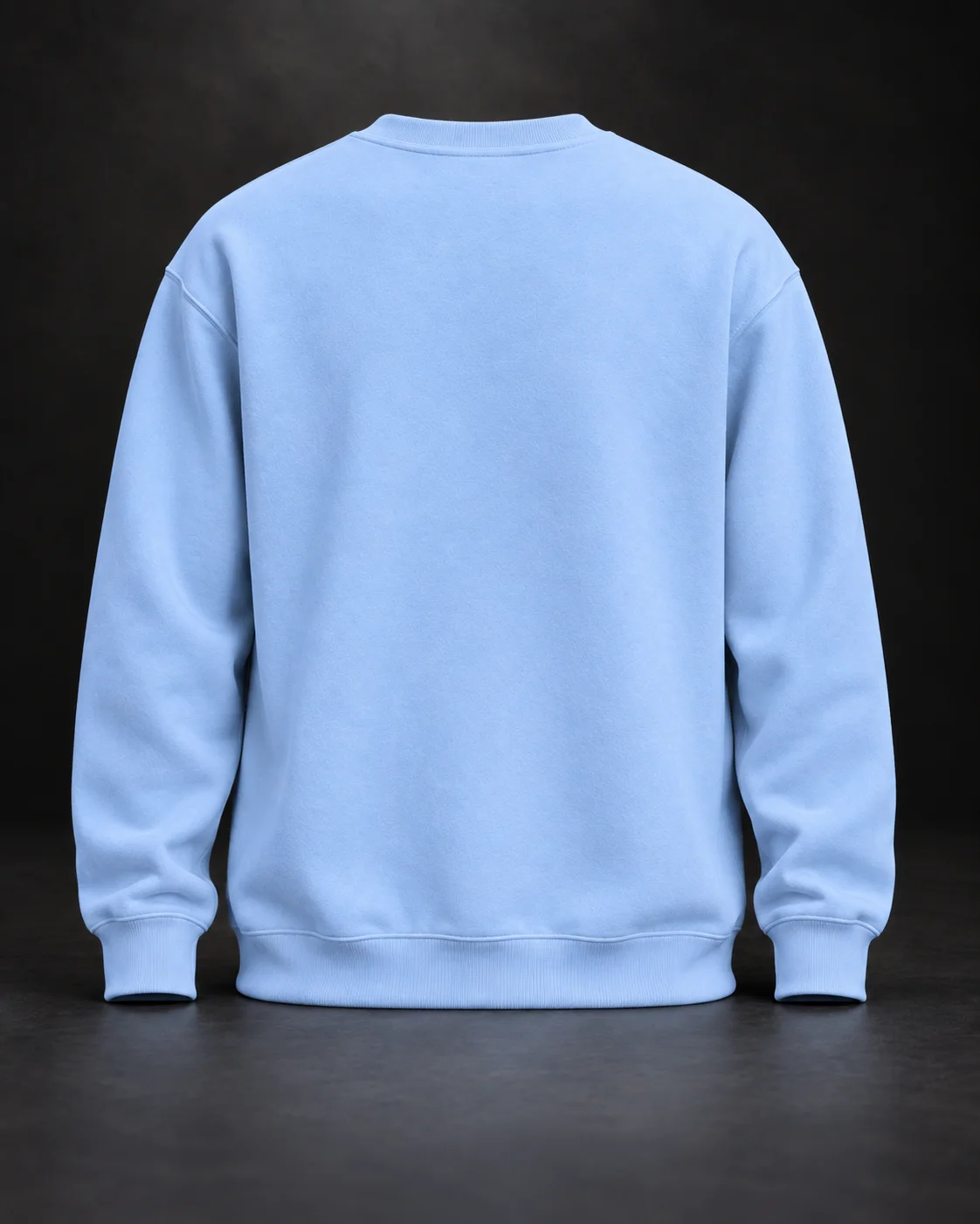 Essential Form Buz Mavisi Basic Sweatshir