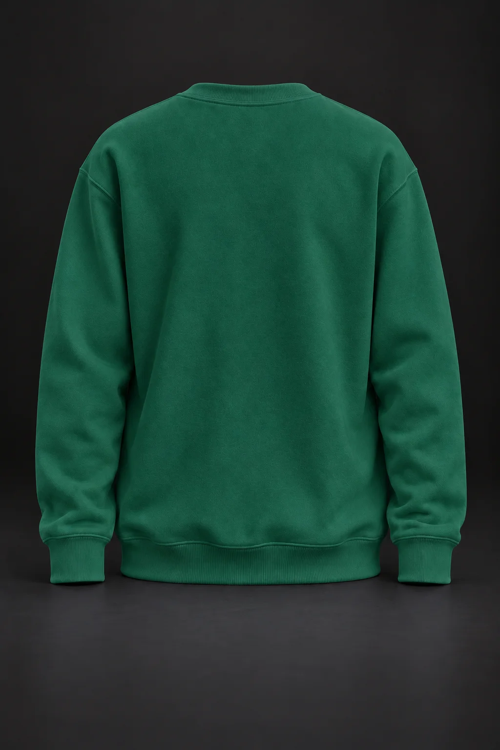 Essential Form Koyu Yeşil Basic Sweatshirt