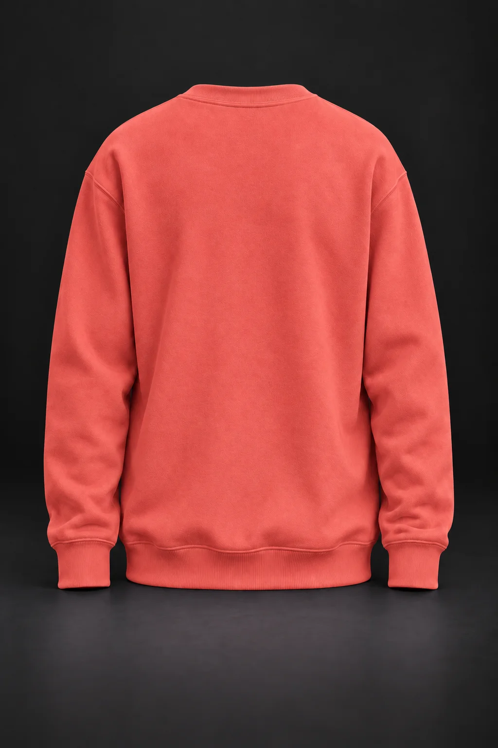 Essential Form Kırmızı Basic Sweatshirt