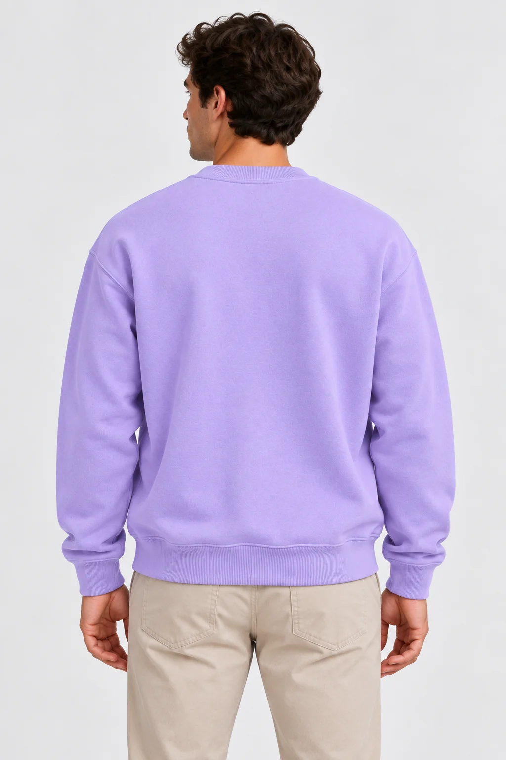 Essential Form Lila Basic Sweatshirt
