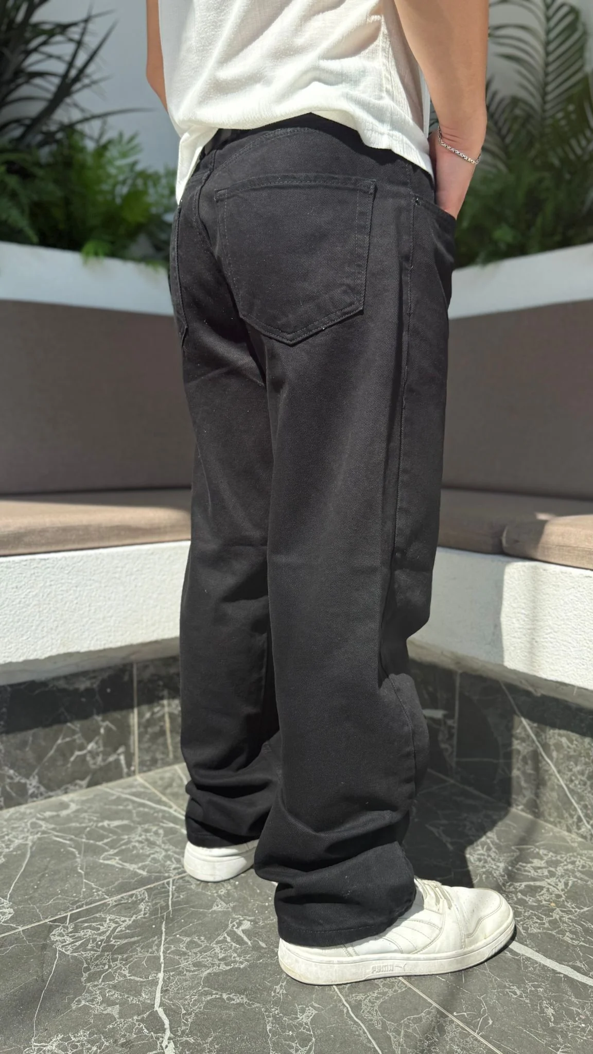 Siyah Baggy Jeans