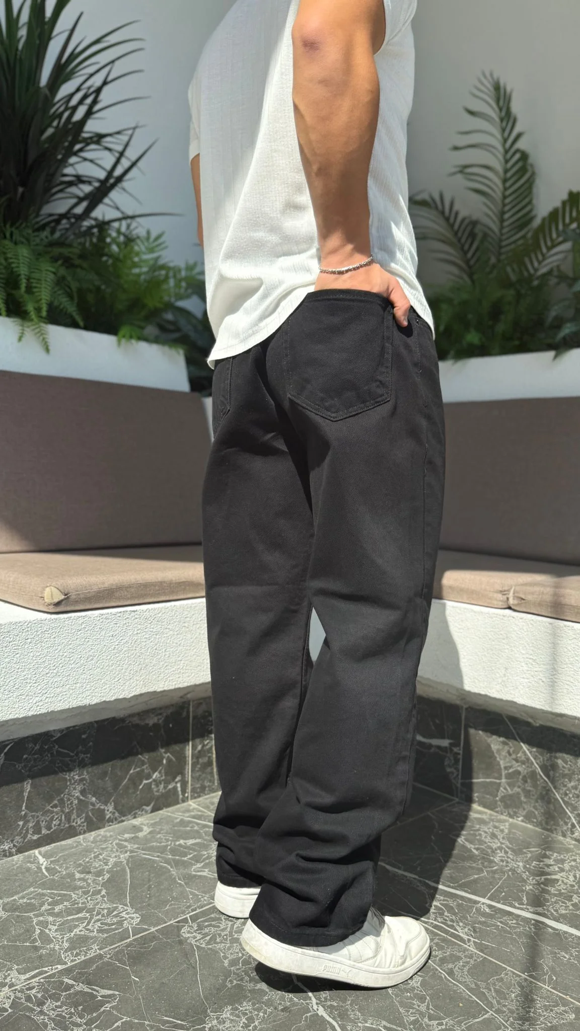 Siyah Baggy Jeans
