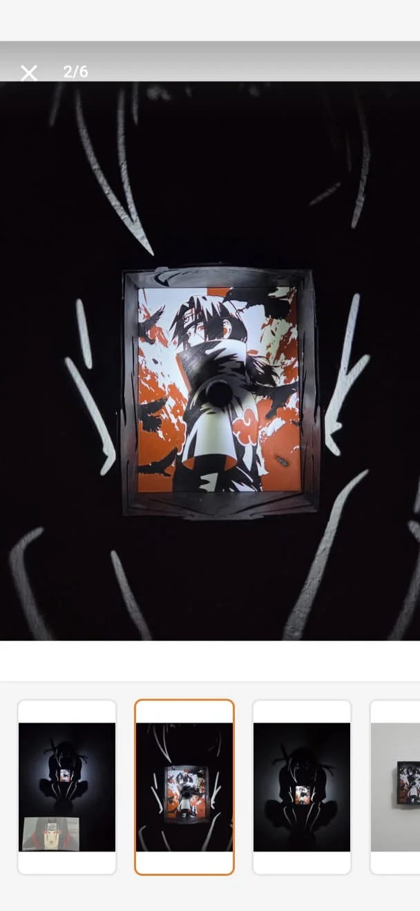 Gece Nöbeti Anime Gölge Lambası