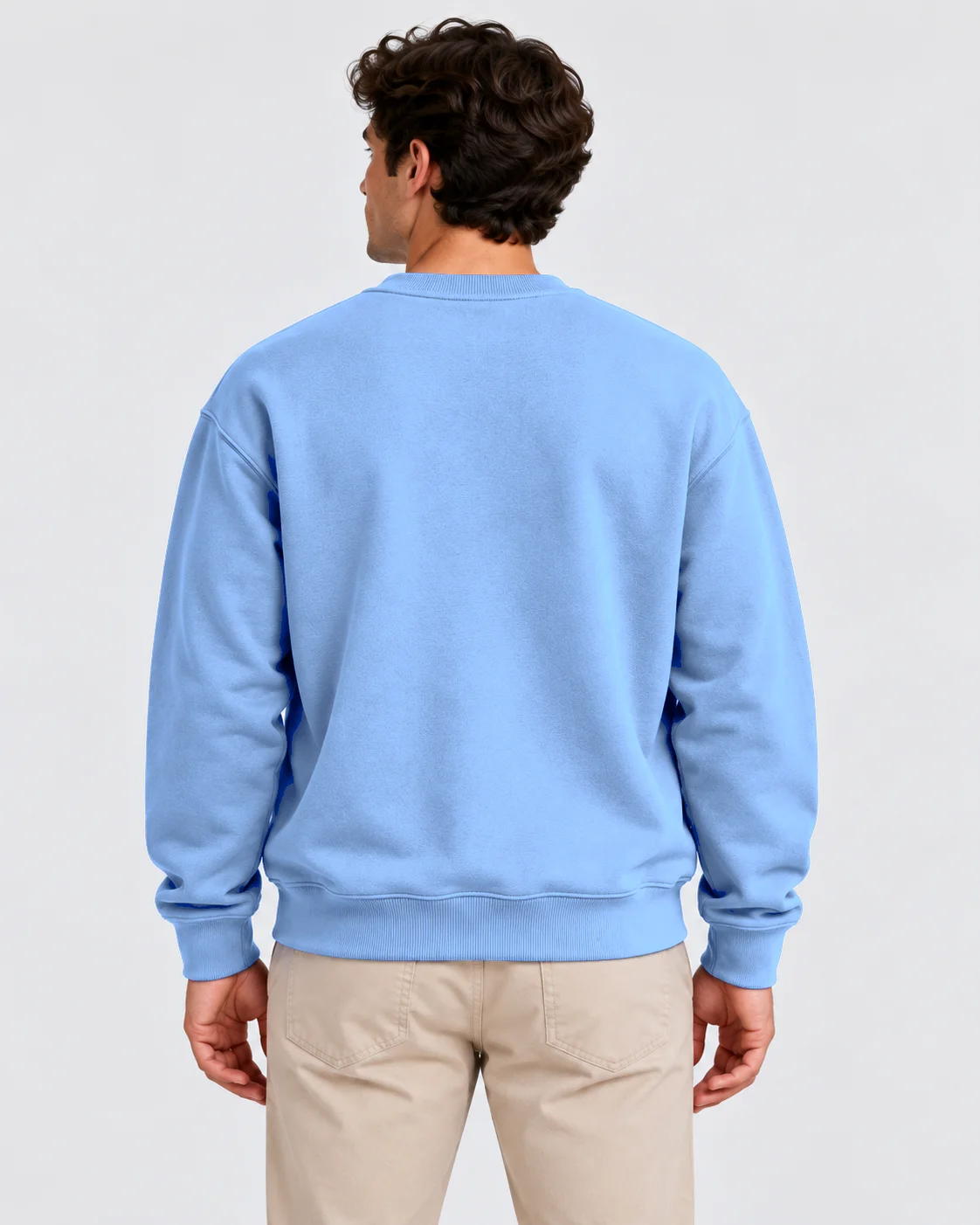 Essential Form Buz Mavisi Basic Sweatshir