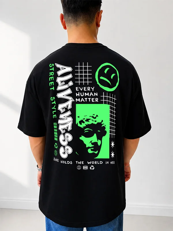 525 Premium Oversize Unisex Tişört