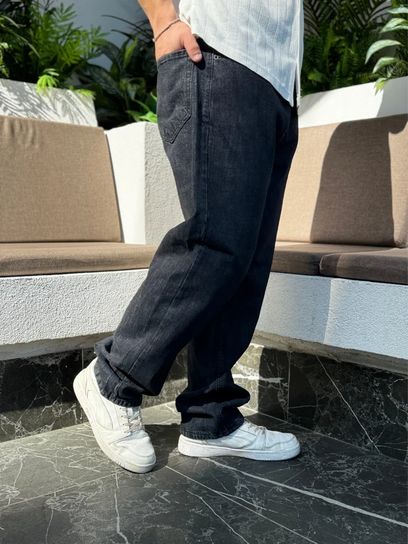 Antrasit Baggy Jeans